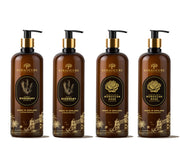 ) Keralicure Rosemary & Moroccan Rose Keratin Shampoo & Conditioner Collection (4 x 250ml)