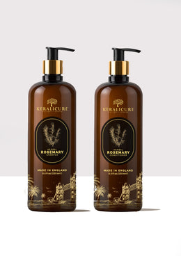 Keralicure Herbal Rosemary Shampoo & Conditioner Set (250ml Each)